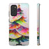 Swooshy Christmas Tree - Impact Resistant Phone Case Samsung Galaxy S20 Glossy